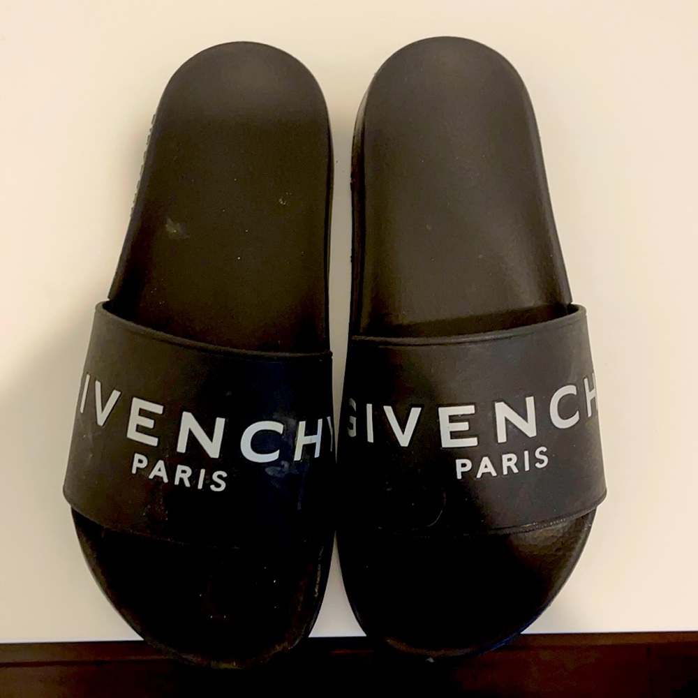 Given by slides slightly worn/like brand new